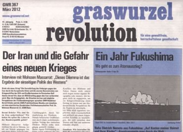 Graswurzelrevolution Nr. 367 (März 2012)