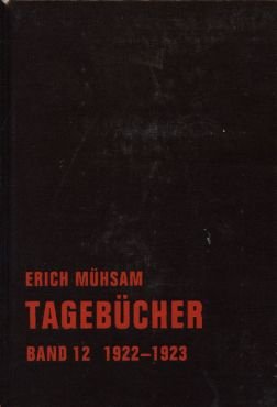 Tagebcher. Band 12, 1922 - 1923