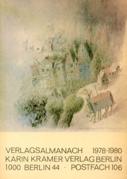 (Antiquariat) Karin Kramer Verlagsalmanach 1978-80