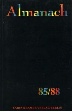(Antiquariat) Karin Kramer Verlagsalmanach 1985/88