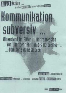 Direct Action - Heft: Kommunikation subversiv