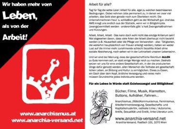 Anarchia-Flyer