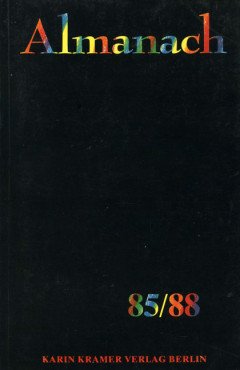 (Antiquariat) Karin Kramer Verlagsalmanach 1985/88