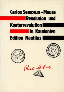 (Antiquariat) Revolution und Konterrevolution in Katalonien