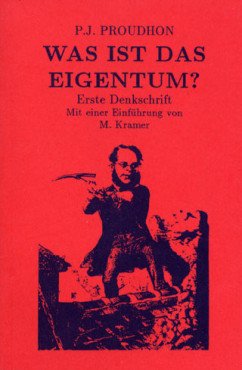 (Antiquariat) Was ist das Eigentum? Erste Denkschrift