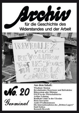 Archiv für die Geschichte des Widerstandes und der Arbeit 20