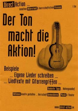 Direct Action - Heft: Lieder für Aktionen