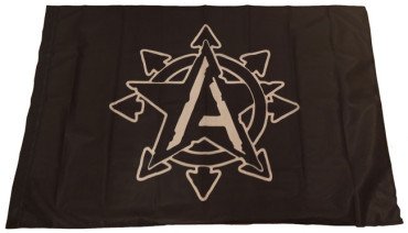 Fahne "Anarchie Chaos"