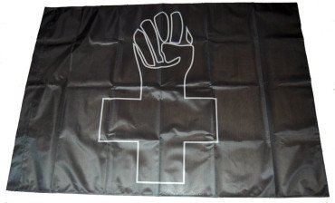 Fahne "Anarchist Black Cross"