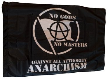 Fahne "No gods, no masters 2"