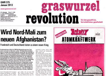 Graswurzelrevolution Nr. 375 (Jänner 2013)
