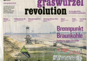Graswurzelrevolution Nr. 398 (April 2015)