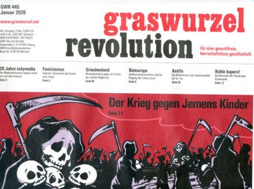 Graswurzelrevolution Nr. 445 (Jänner 2020)