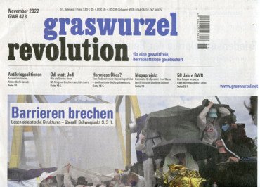 Graswurzelrevolution Nr. 473 (November 2022)