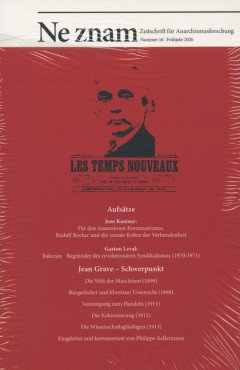 Ne znam. Zeitschrift für Anarchismusforschung 16/2026