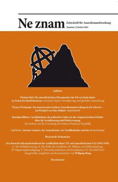 Ne znam. Zeitschrift für Anarchismusforschung 4/2016