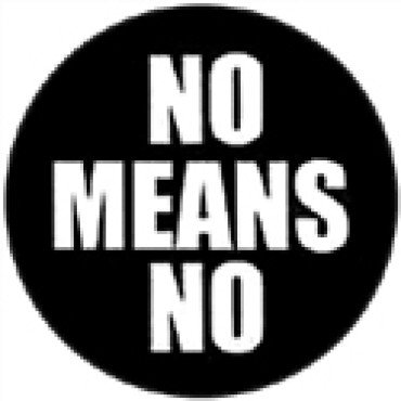 No means no