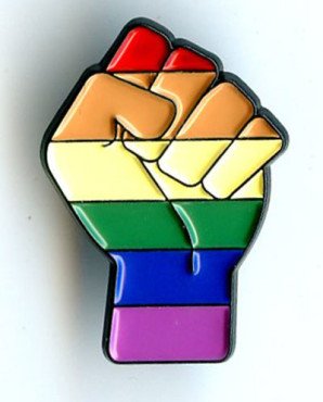 Pin "Rainbowfist"