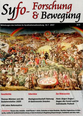 Syfo: Forschung und Bewegung. Mitteilungen des Instituts für Syndikalismusforschung (Band 7/2017)