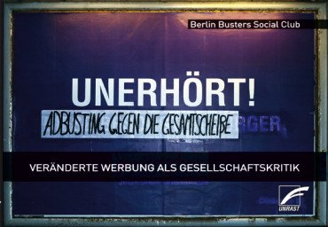 Unerhört! – Adbusting gegen die Gesamtscheiße