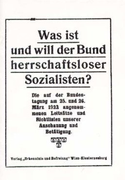 Was ist und will der Bund herrschaftsloser Sozialisten?