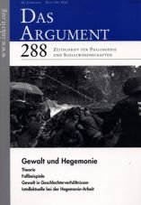 Das Argument 288: Gewalt und Hegemonie