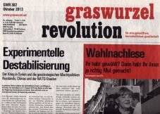 Graswurzelrevolution Nr. 382 (Oktober 2013)