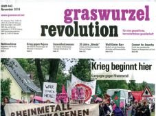 Graswurzelrevolution Nr. 443 (November 2019)