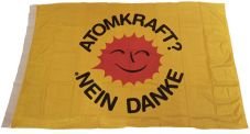 Fahne Atomkraft nein Danke!