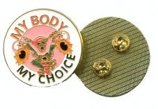 Metalpin My body, my choice (bergro)