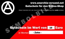 10.- Euro Gutschein für den Anarchia-Versand