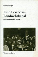 (Antiquariat) Eine Leiche im Landwehrkanal