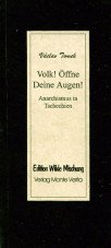 (Antiquariat) Volk! Öffne Deine Augen! / Lide, otev?i své o?i!