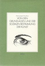 (Antiquariat) Von den Grundlagen und der sozialen Bestimmung der Kunst