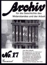 Archiv für die Geschichte des Widerstandes und der Arbeit 17