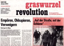 Graswurzelrevolution Nr. 365 (Jänner 2012)