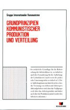 Grundprinzipien kommunistischer Produktion und Verteilung