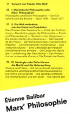 Marx`Philosophie