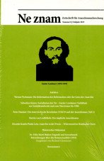 Ne znam. Zeitschrift für Anarchismusforschung 8/2019