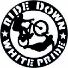 Ride down white pride
