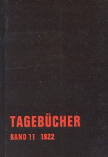 Tagebücher. Band 11, 1922